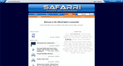 Desktop Screenshot of forum.safarri.com